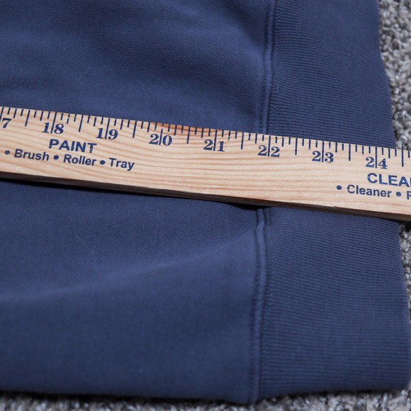 Aritzia Sweatfleece Crewneck Sweatshirt Perfect Fit Slate Gray Size S - Picture 8 of 13